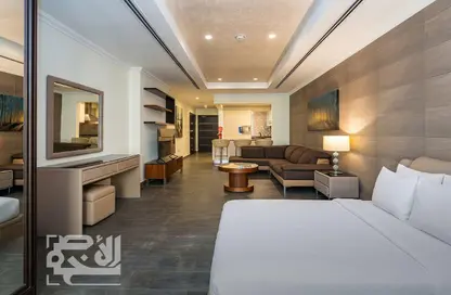 Apartment - 1 Bathroom for rent in Regency Pearl 2 - Regency Pearl 2 - The Pearl Island - Doha