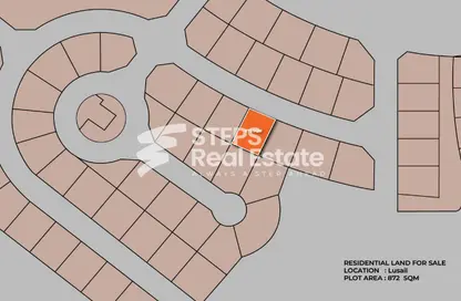 Land - Studio for sale in Waterfront North Villas - Waterfront Residential - The Waterfront - Lusail