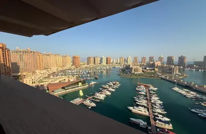 Apartment - 3 Bedrooms - 4 Bathrooms for rent in East Porto Drive - Porto Arabia - The Pearl Island - Doha