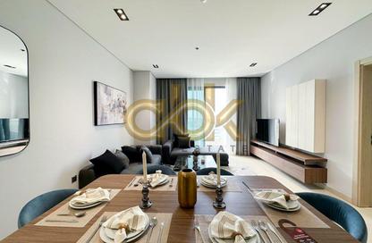 Apartment - 1 - 2 for rent in Lusail Residence - Marina District - Lusail