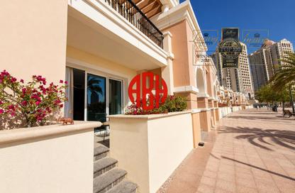 Townhouse - 1 - 2 for rent in Viva Central - Viva Bahriyah - The Pearl Island - Doha