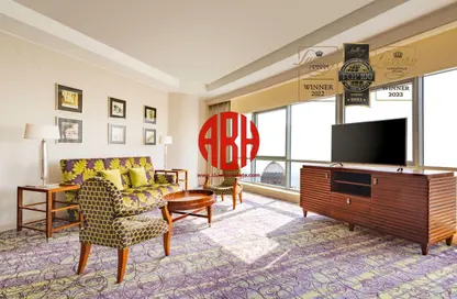 Apartment - 1 Bedroom - 2 Bathrooms for rent in Al Shatt Street - West Bay - Doha