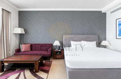 Hotel Apartments - Studio - 1 Bathroom for rent in West Bay Tower - West Bay - West Bay - Doha