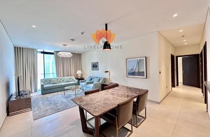 Apartment - 2 - 3 for rent in Marina Residences 195 - Marina District - Lusail