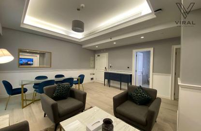 Apartment - 1 Bedroom - 2 Bathrooms for rent in The Eight Downtown - Al Sadd - Doha