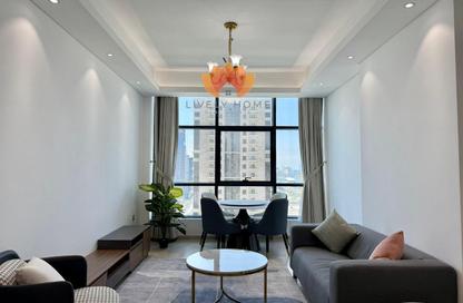 Apartment - 2 Bedrooms - 2 Bathrooms for rent in Lusail Marina Heights - Marina District - Lusail