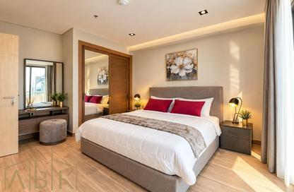 Apartment - 1 - 2 for rent in Lusail Marina Heights - Marina District - Lusail