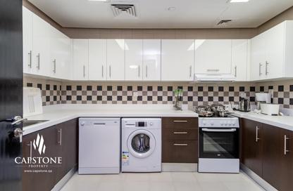 Apartment - 2 Bedrooms - 3 Bathrooms for rent in Building 36 - Fereej Bin Mahmoud North - Fereej Bin Mahmoud - Doha
