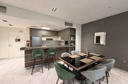 Apartment - 2 Bedrooms - 3 Bathrooms for rent in Taameer Central Tower - Marina  25 - Marina District - Lusail