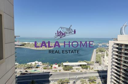 Apartment - 1 Bedroom - 2 Bathrooms for rent in Lusail Marina Heights - Marina District - Lusail Apartment - 1 Bedroom - 2 Bathrooms for rent in Lusail Marina Heights - Marina District - Lusail