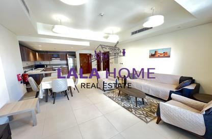 Apartment - 1 Bedroom - 2 Bathrooms for rent in Lusail Marina Heights - Marina District - Lusail Apartment - 1 Bedroom - 2 Bathrooms for rent in Lusail Marina Heights - Marina District - Lusail
