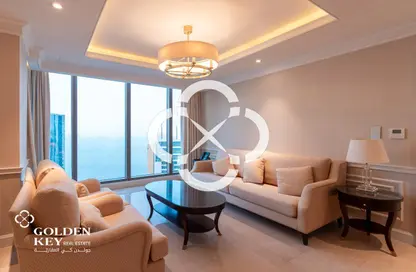 شقة - 2 غرف نوم - 3 حمامات للايجار في برج وست باي - الخليج الجنوبي - الخليج الغربي - الدوحة