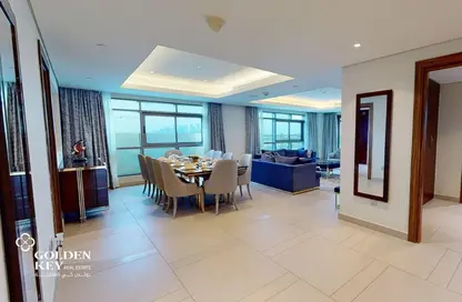 تاون هاوس - 3 غرف نوم - 5 حمامات للايجار في ابراج باي - منطقة الأبراج - جزيرة اللؤلؤة - الدوحة