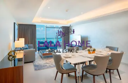 Apartment - 2 Bedrooms - 3 Bathrooms for rent in Abraj Bay - Abraj Quartiers - The Pearl Island - Doha