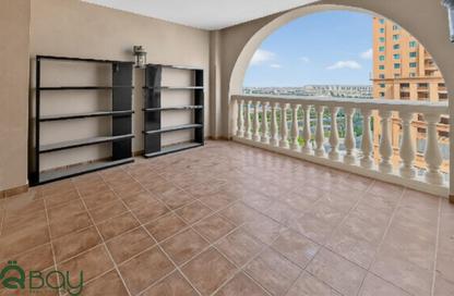 Apartment - 1 Bedroom - 2 Bathrooms for rent in West Porto Drive - Porto Arabia - The Pearl Island - Doha