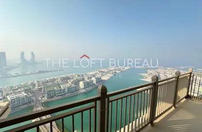 (بنتهاوس  (روف - 3 غرف نوم - 4 حمامات للايجار في ابراج باي - منطقة الأبراج - جزيرة اللؤلؤة - الدوحة