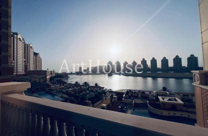 Apartment - 1 Bedroom - 2 Bathrooms for rent in Viva East - Viva Bahriyah - The Pearl Island - Doha