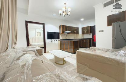 Apartment - 1 Bedroom - 2 Bathrooms for rent in Najma 28 - Ibn Dirhem Street - Najma - Doha Apartment - 1 Bedroom - 2 Bathrooms for rent in Najma 28 - Ibn Dirhem Street - Najma - Doha