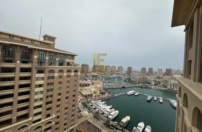 (بنتهاوس  (روف - 5 غرف نوم - 7 حمامات للبيع في طريق بورتو الغربي - بورتو أرابيا - جزيرة اللؤلؤة - الدوحة