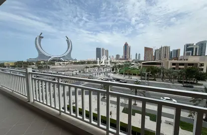 شقة - 2 غرف نوم - 3 حمامات للايجار في مرتفعات مارينا لوسيل - منطقة المارينا - الوسيل