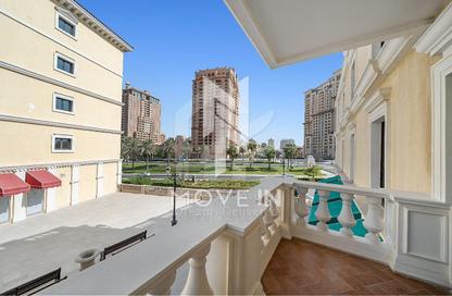 Apartment - 2 Bedrooms - 3 Bathrooms for rent in Carnaval - Qanat Quartier - The Pearl Island - Doha