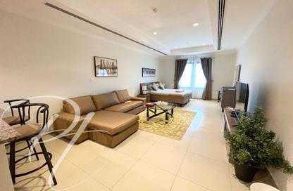 Apartment - Studio - 1 Bathroom for sale in Tower 18 - Porto Arabia - The Pearl Island - Doha