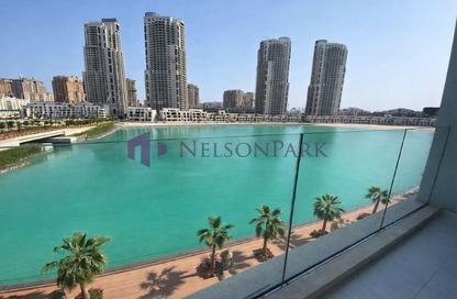 شقة - غرفة نوم - 2 حمامات للايجار في كريستال ريزيدنس - جزيرة جيوان - جزيرة اللؤلؤة - الدوحة