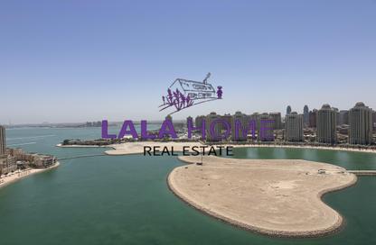 Penthouse - 3 Bedrooms - 4 Bathrooms for rent in Viva East - Viva Bahriyah - The Pearl Island - Doha