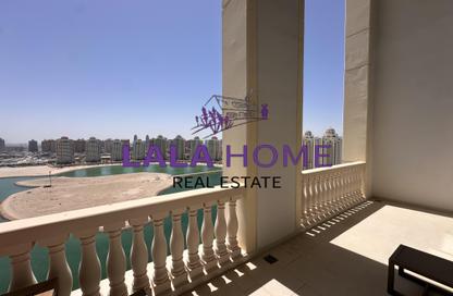 Penthouse - 3 Bedrooms - 4 Bathrooms for rent in Viva East - Viva Bahriyah - The Pearl Island - Doha Penthouse - 3 Bedrooms - 4 Bathrooms for rent in Viva East - Viva Bahriyah - The Pearl Island - Doha