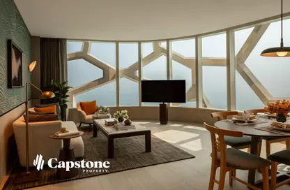 Apartment - 2 Bedrooms - 3 Bathrooms for rent in Lusail Marina Heights - Marina District - Lusail