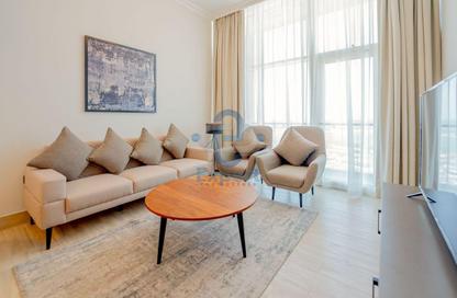 Apartment - 1 Bedroom - 2 Bathrooms for rent in Lusail Marina Heights - Marina District - Lusail Apartment - 1 Bedroom - 2 Bathrooms for rent in Lusail Marina Heights - Marina District - Lusail