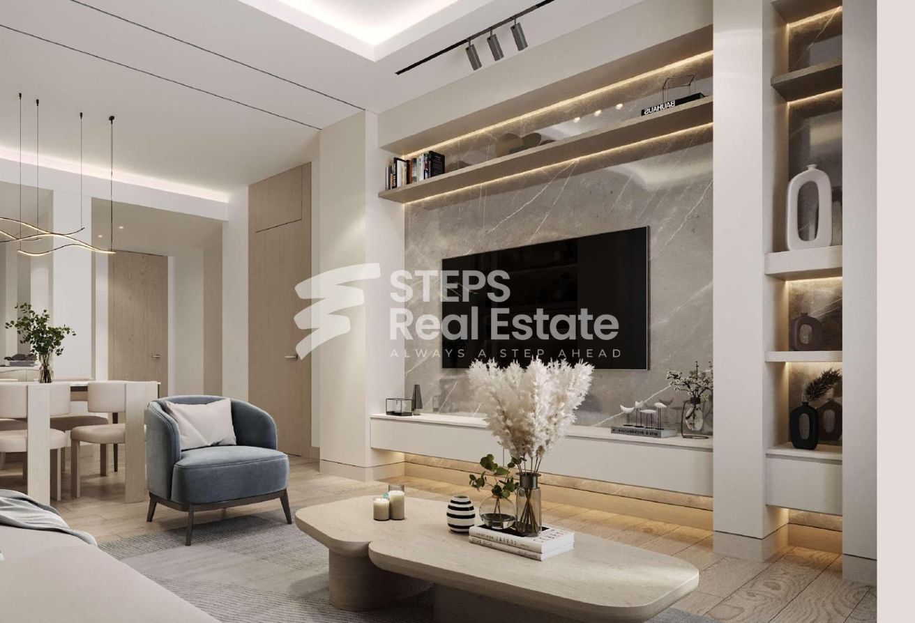 1 BR Apartment in Fox Hills, Lusail with Balcony