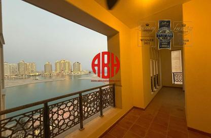 Apartment - 1 Bedroom - 3 Bathrooms for rent in Viva West - Viva Bahriyah - The Pearl Island - Doha