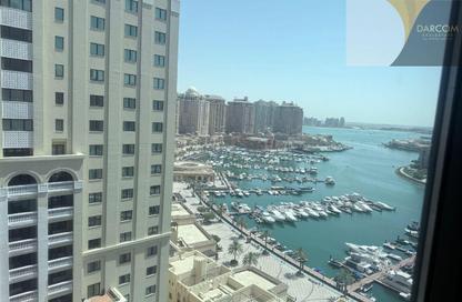 Apartment - 1 Bedroom - 2 Bathrooms for rent in East Porto Drive - Porto Arabia - The Pearl Island - Doha Apartment - 1 Bedroom - 2 Bathrooms for rent in East Porto Drive - Porto Arabia - The Pearl Island - Doha