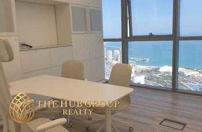 Office Space - Studio - 2 for rent in Palm Tower B - Palm Towers - West Bay - Doha