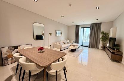 Apartment - 2 Bedrooms - 3 Bathrooms for rent in Marina Tower 23 - Marina District - Lusail