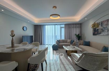 Apartment - 2 Bedrooms - 3 Bathrooms for rent in Lusail Residence - Marina District - Lusail