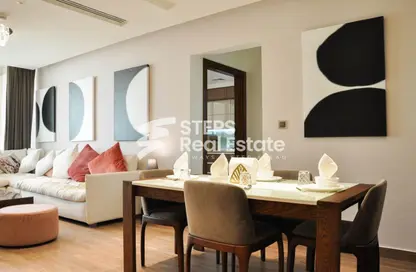 Apartment - 2 Bedrooms - 3 Bathrooms for rent in FJ8 Residential Tower - Marina District - Lusail