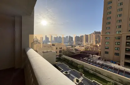 Apartment - Studio - 1 Bathroom for rent in West Porto Drive - Porto Arabia - The Pearl Island - Doha