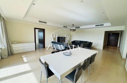 Apartment - 2 Bedrooms - 3 Bathrooms for rent in East Porto Drive - Porto Arabia - The Pearl Island - Doha
