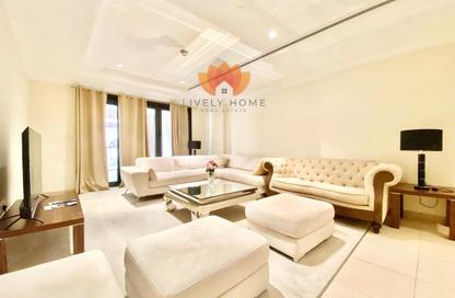 Apartment - 1 Bedroom - 2 Bathrooms for rent in West Porto Drive - Porto Arabia - The Pearl Island - Doha Apartment - 1 Bedroom - 2 Bathrooms for rent in West Porto Drive - Porto Arabia - The Pearl Island - Doha