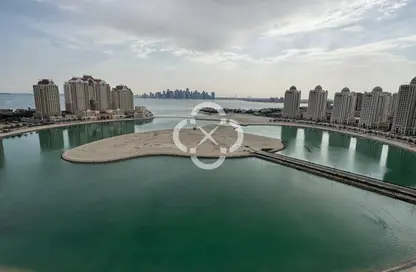 Apartment - Studio - 1 Bathroom for rent in Viva West - Viva Bahriyah - The Pearl Island - Doha