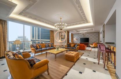 Apartment - 3 Bedrooms - 5 Bathrooms for rent in West Bay Tower - West Bay - West Bay - Doha