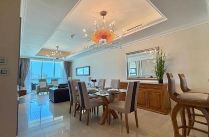 Apartment - 3 Bedrooms - 3 Bathrooms for rent in Viva West - Viva Bahriyah - The Pearl Island - Doha
