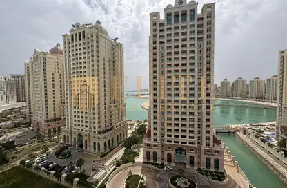 شقة - 2 غرف نوم - 3 حمامات للايجار في حدائق فلورستا - حدائق فلورستا - جزيرة اللؤلؤة - الدوحة