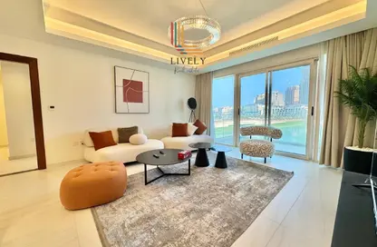 Apartment - 1 Bedroom - 2 Bathrooms for rent in Crystal Residence - Gewan Island - The Pearl Island - Doha