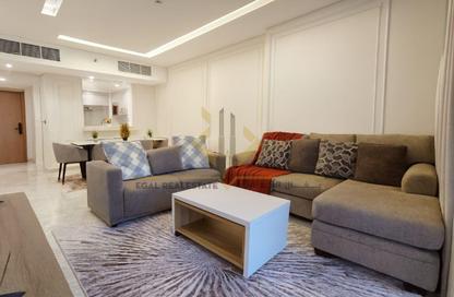Apartment - 2 Bedrooms - 3 Bathrooms for rent in Lusail Marina Heights - Marina District - Lusail