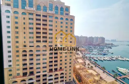 Apartment - 1 Bedroom - 2 Bathrooms for rent in East Porto Drive - Porto Arabia - The Pearl Island - Doha