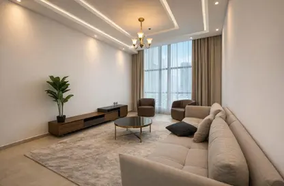 Apartment - 2 Bedrooms - 3 Bathrooms for rent in Lusail Marina Heights - Marina District - Lusail