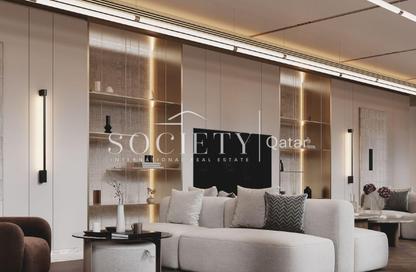 Apartment - 1 Bedroom - 2 Bathrooms for sale in Bliss Tower - Seef Lusail - Lusail City - Lusail